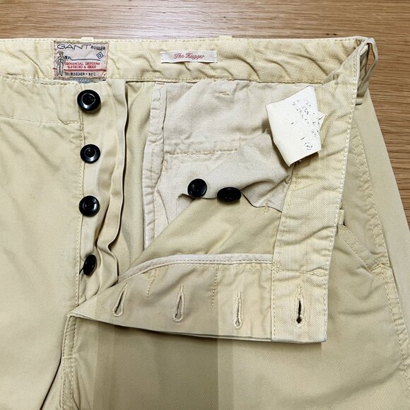 GANT "THE HUGGER" COTTON TWILL CHINOS - Picture 5 of 6